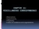 Lecture Commercial correspondence - Chapter 11: Miscellaneous correspondence