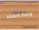 Bài giảng Hành vi khách hàng: Chương 7 - TS. Nguyễn Khánh Trung