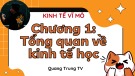 Bài giảng Kinh tế vĩ mô: Chương 1 - Đàm Quang Trung