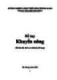 Sổ tay Khuyến nông (Tái bản lần thứ 6)