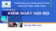 Bài giảng Kiểm soát nội bộ