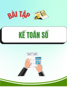 Bài tập Kế toán sổ