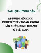 Tài liệu hướng dẫn áp dụng mô hình kinh tế tuần hoàn trong sản xuất, kinh doanh ở Việt Nam