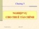 Bài giảng Nghiệp vụ ngân hàng thương mại - Chương 5: Nghiệp vụ cho thuê tài chính (Slide)